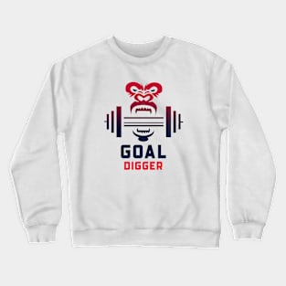 GYM Goal Digger Tee Crewneck Sweatshirt